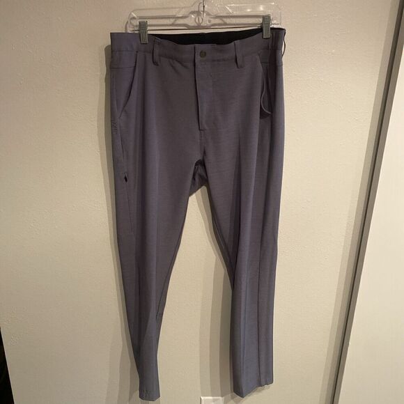Bylt Kinetic Pants 2.0 Mens Size 34 Gray Performance Stretch Pants - Picture 1 of 8